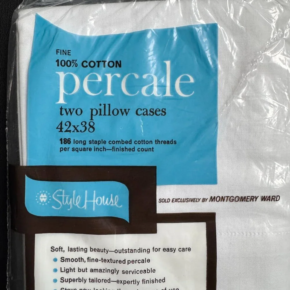 Bundle of Cotton Pillow Cases NIP Vintage - Picture 6 of 12